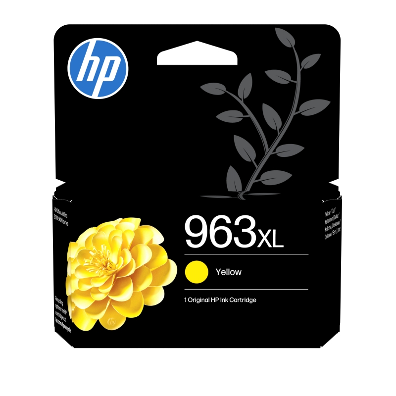 HP Cartuccia di inchiostro giallo originale 963XL ad alta capacità HP Cartuccia di inchiostro giallo originale 963XL ad alta capacità