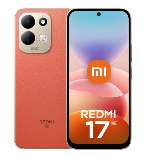 Xiaomi Redmi 17 5G 17,5 cm (6.9") USB Type-C 4 Go 256 Go 7500 mAh Orange