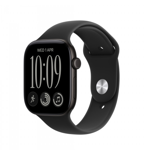 Apple Watch Series 12 OLED 42 mm Digital 374 x 446 Pixel Touchscreen Schwarz WLAN GPS