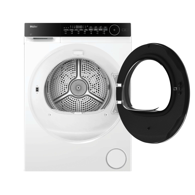 Haier HD100-C367LU1-S Wäschetrockner Freistehend Frontlader 10 kg Schwarz, Weiß