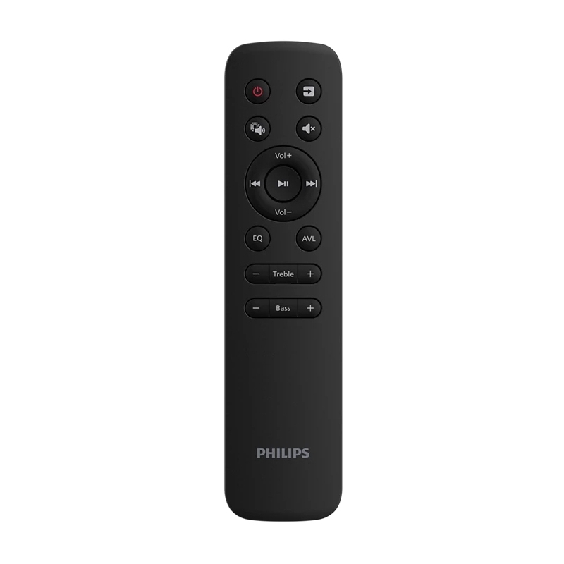Philips TAB5601 10 Soundbar-Lautsprecher Grau 2.1 Kanäle 145 W