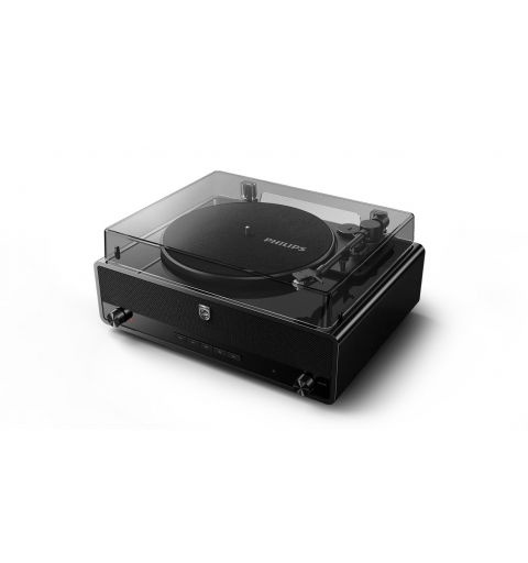 Philips TAV5000 10 piatto audio Giradischi con trasmissione a cinghia Nero