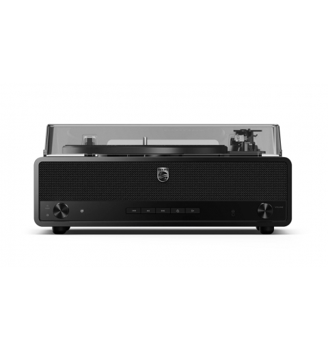Philips TAV5000 10 tocadisco Tocadiscos de tracción por correa Negro