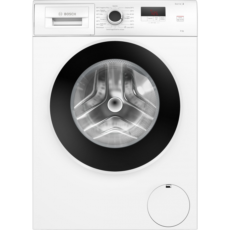 Bosch WGE03201IT washing machine Front-load 8 kg 1200 RPM White