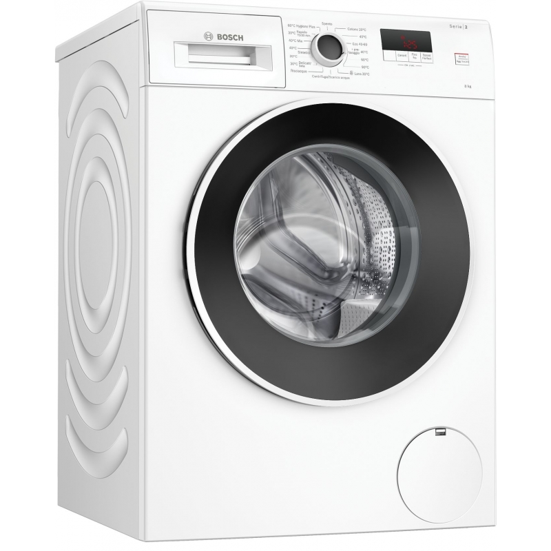 Bosch WGE03201IT washing machine Front-load 8 kg 1200 RPM White
