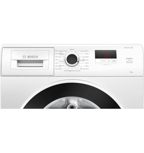Bosch WGE03201IT machine à laver Charge avant 8 kg 1200 tr min Blanc