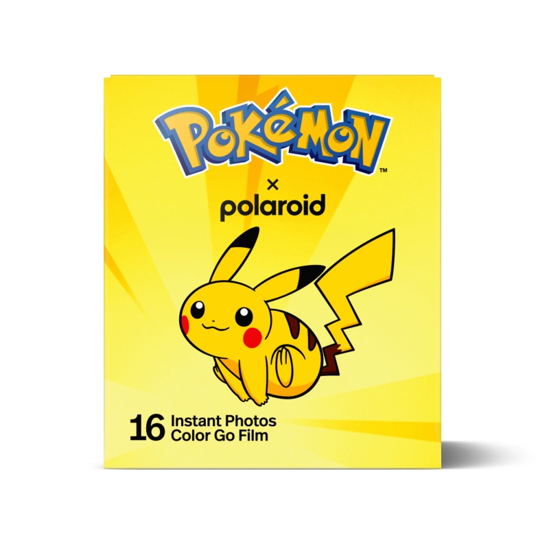 Polaroid Go Film Pokemon Pikachu película instantáneas 16 pieza(s) 66,6 x 53,9 mm Polaroid Go Film Pokemon Pikachu película instantáneas 16 pieza(s) 66,6 x 53,9 mm