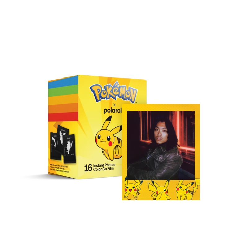 Polaroid Go Film Pokemon Pikachu pellicola per istantanee 16 pz 66,6 x 53,9 mm