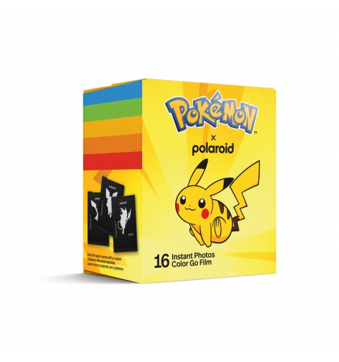 Polaroid Go Film Pokemon Pikachu pellicule 16 pièce(s) 66,6 x 53,9 mm