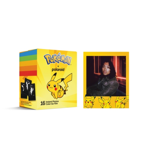 Polaroid Go Film Pokemon Pikachu película instantáneas 16 pieza(s) 66,6 x 53,9 mm