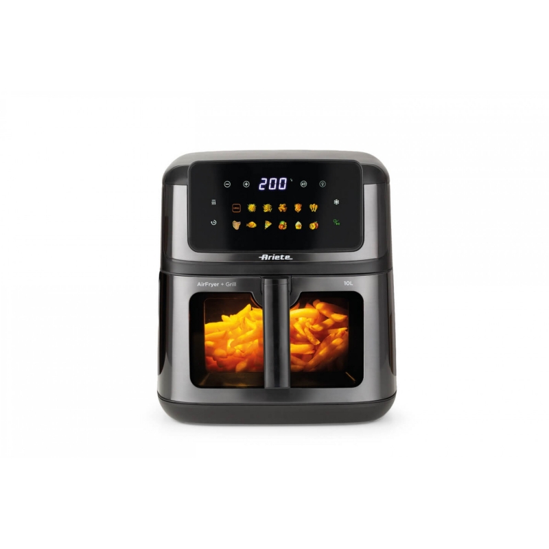 Ariete 00C464211AR0 freidora Sencillo 10 L Independiente 2100 W Freidora de aire caliente Negro