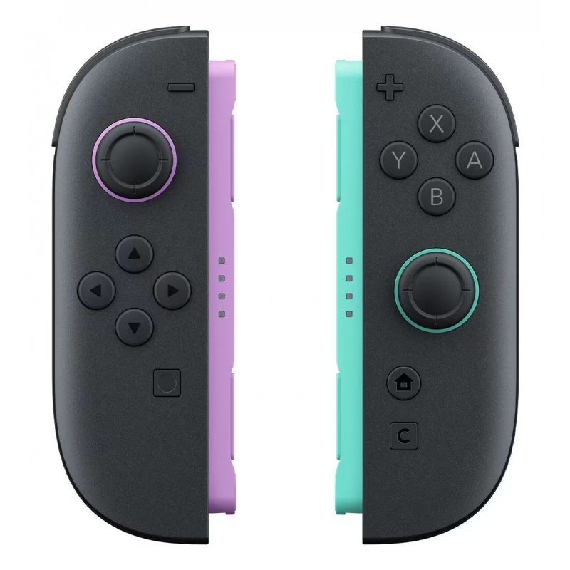 Nintendo Joy-Con 2 Nero, Viola, Verde Bluetooth Gamepad Analogico Digitale Nintendo Switch 2