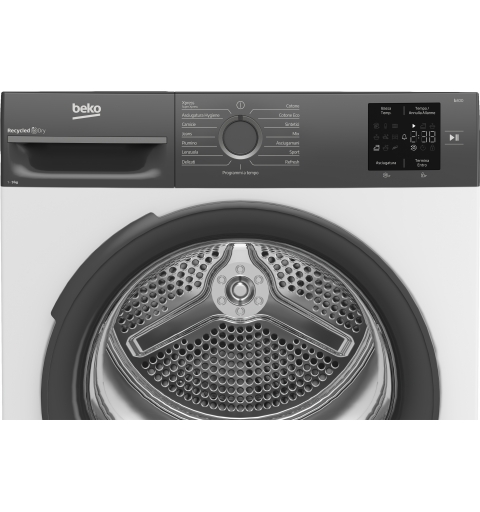 Beko BMTEU93EA secadora Independiente Carga frontal 9 kg Blanco