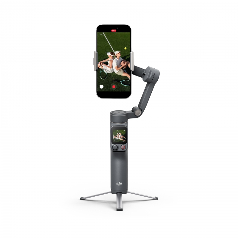 DJI Osmo Mobile 8P Standard Combo Stabilizzatore per fotocamera per smartphone Nero