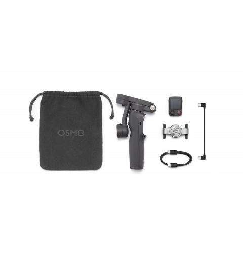 DJI Osmo Mobile 8P Standard Combo Estabilizador de cámara para smartphone Negro