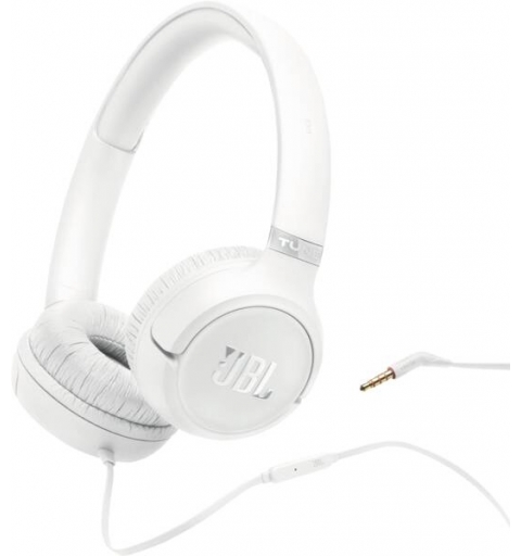 JBL Tune 530 Auriculares Alámbrico Diadema Música uso diario Blanco