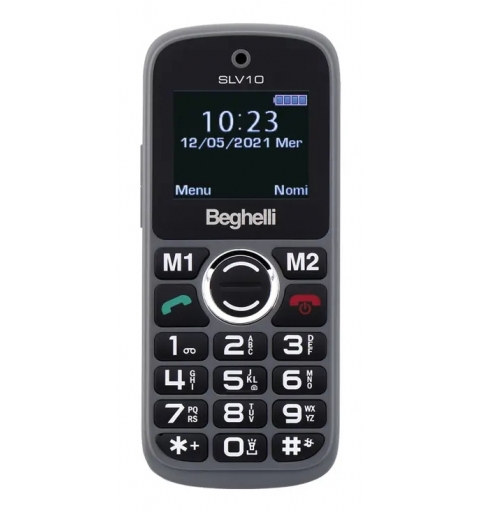 Beghelli SLV10 4,5 cm (1.77") 81 g Nero Telefono per anziani