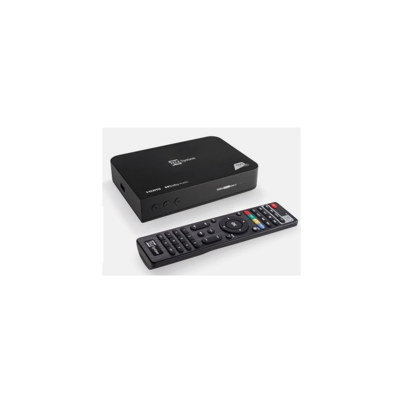TELE System 58010100 TV set-top boxe Satellite Noir