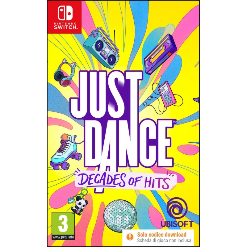 Ubisoft Just Dance Decades of Hits NSW Nintendo Switch
