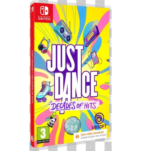 Ubisoft Just Dance Decades of Hits NSW Nintendo Switch