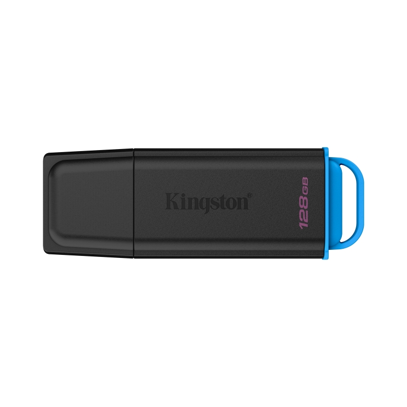 Kingston Technology DataTraveler 128GB Portable USB 3.2 Gen 1 Exodia Black Blue