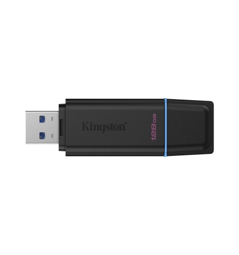 Kingston Technology DataTraveler 128GB Tragbarer USB 3.2 Gen 1 Exodia Schwarz + Blau