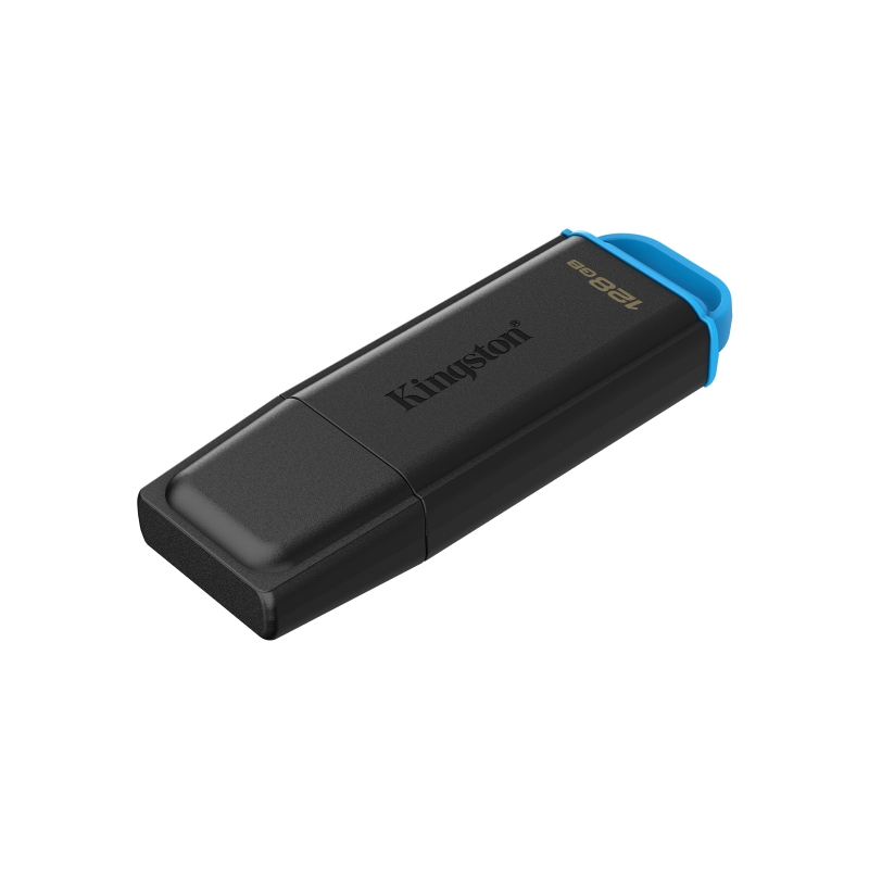 Kingston Technology DataTraveler 128GB Tragbarer USB 3.2 Gen 1 Exodia Schwarz + Blau