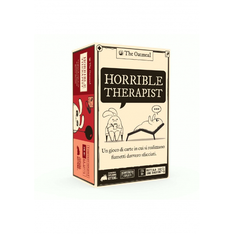 Exploding Kittens Horrible therapist 15 min Jeu de cartes Fête