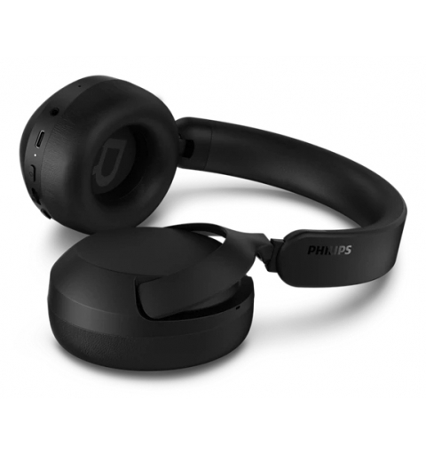 Philips TAH6000BK 00 cuffia e auricolare Con cavo e senza cavo A Padiglione Musica e Chiamate Bluetooth Nero
