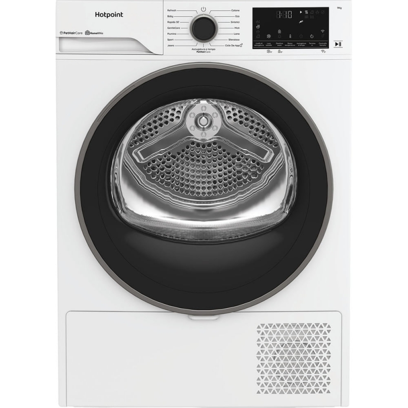 Hotpoint HPT 95D BS IT Wäschetrockner Freistehend Frontlader 9 kg Weiß
