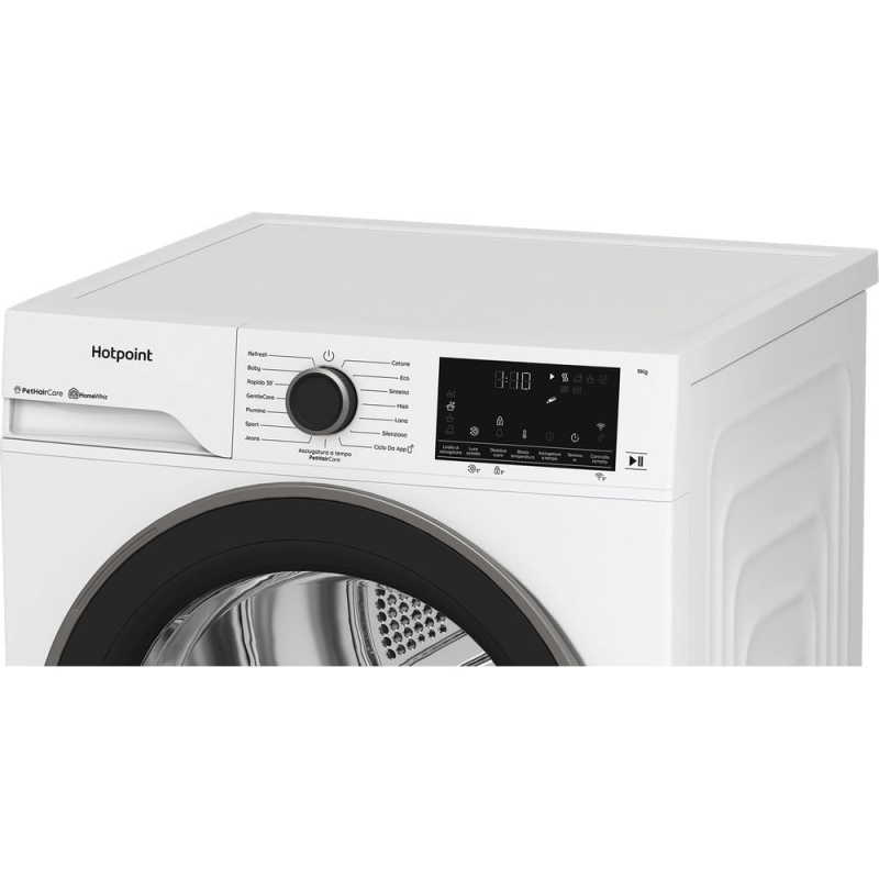 Hotpoint HPT 95D BS IT secadora Independiente Carga frontal 9 kg Blanco