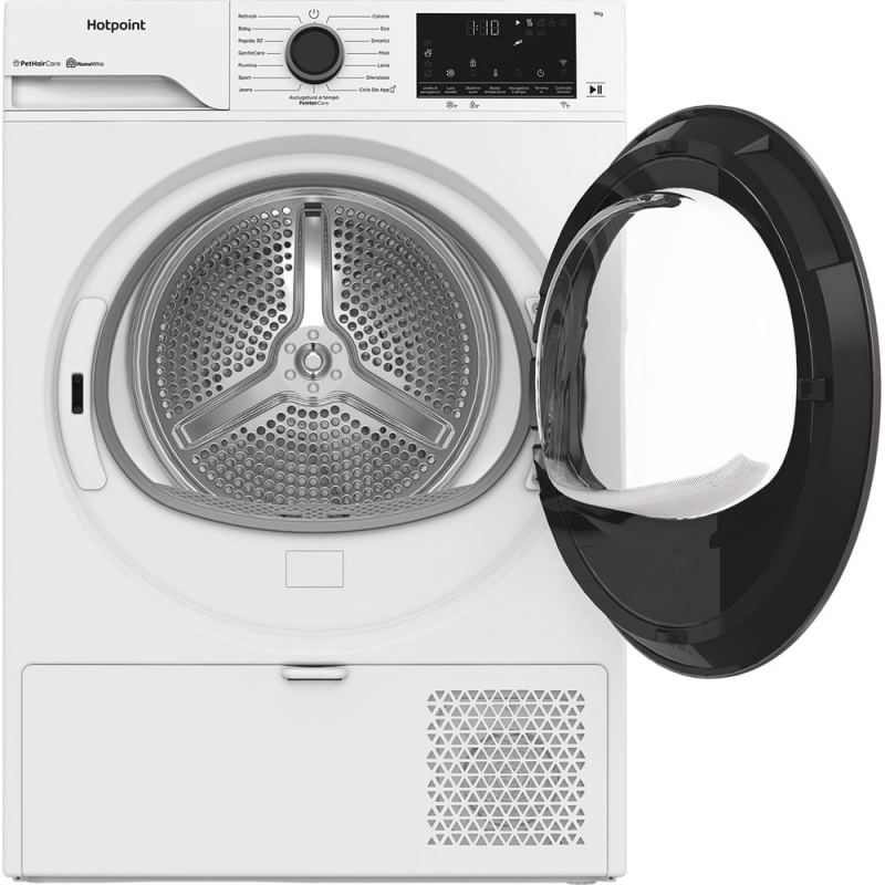 Hotpoint HPT 95D BS IT sèche-linge Pose libre Charge avant 9 kg Blanc