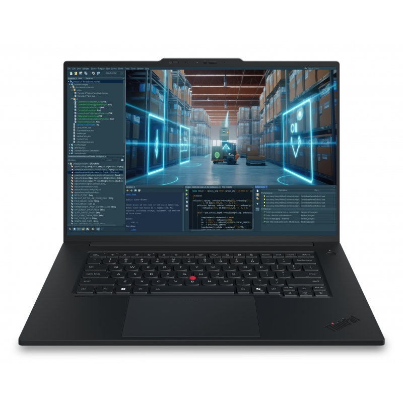 Lenovo ThinkPad P1 Gen 9 Intel Core Ultra 9 386H Workstation mobile 40,6 cm (16") WUXGA 64 GB LPDDR5x-SDRAM 1 TB SSD NVIDIA RTX