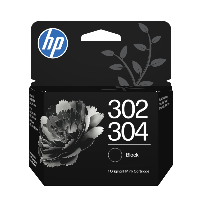 HP 302 304 Black Original Ink Cartridge