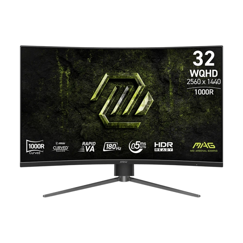 MSI MAG 325CQPF E18 Computerbildschirm 80 cm (31.5") 2560 x 1440 Pixel Wide Quad HD Schwarz