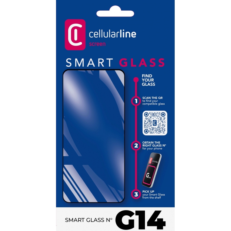 Cellularline Tempered Smart Glass G14