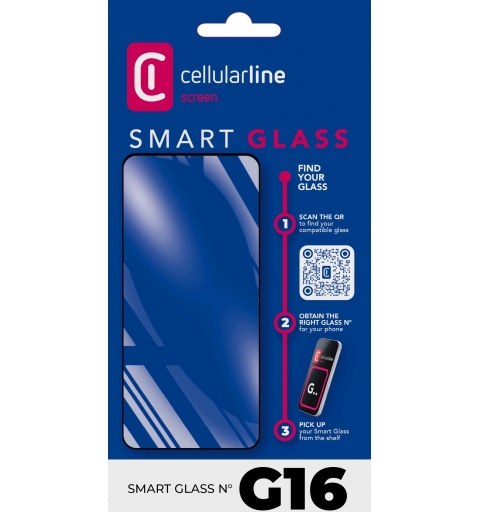 Cellularline Tempered Smart Glass G16