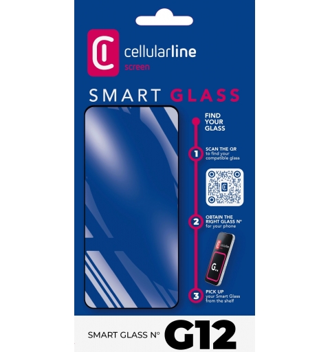 Cellularline Tempered Smart Glass G12