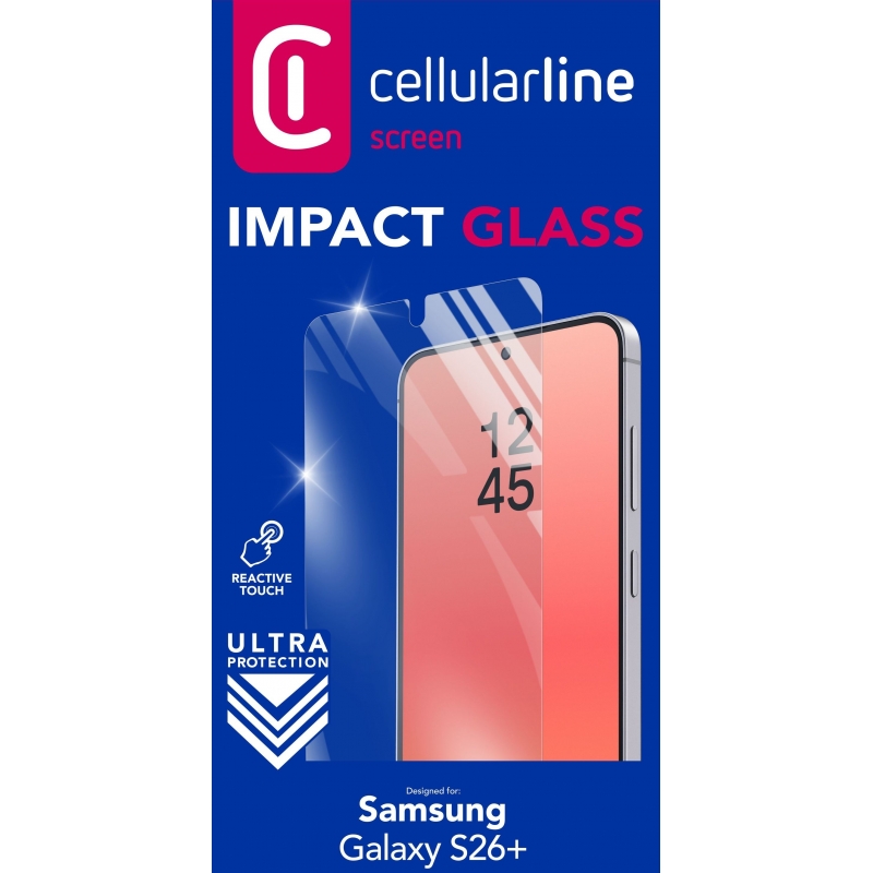 Cellularline Impact Glass - Galaxy S26+