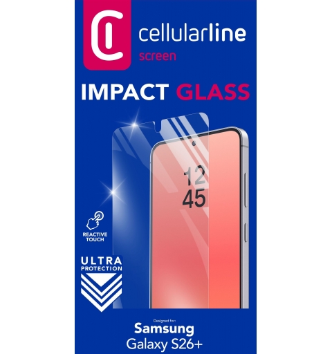 Cellularline Impact Glass - Galaxy S26+