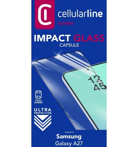 Cellularline Impact Glass Capsule – Samsung Galaxy A27