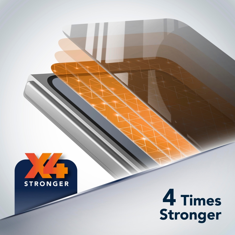 Cellularline FORTIFIED XTREME GLASS - IPHONE 18 DUO