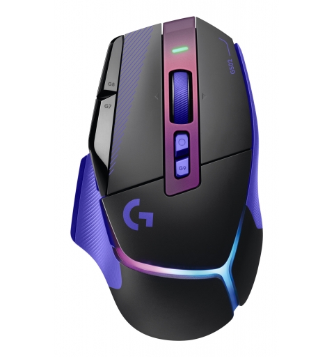 Logitech G G502 X PLUS ratón Juego Mano derecha RF Wireless + USB Type-C Óptico 44000 DPI