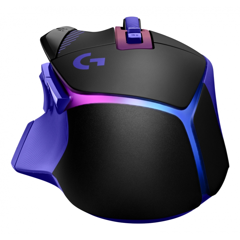 Logitech G G502 X PLUS ratón Juego Mano derecha RF Wireless + USB Type-C Óptico 44000 DPI