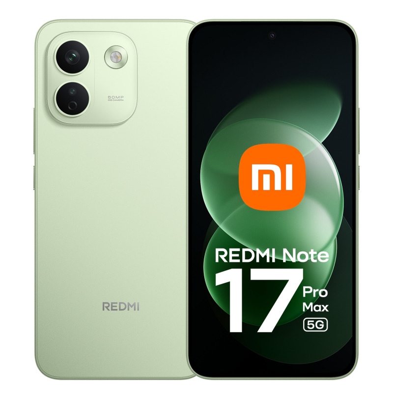 Xiaomi Redmi Note 17 Pro Max 17,4 cm (6.83") SIM doble 5G 8 GB 256 GB 9210 mAh Verde