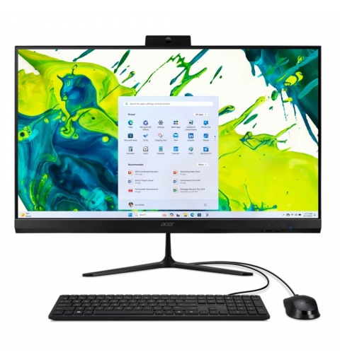 Acer Aspire C27-2G AMD Ryzen™ 5 7430U 68.6 cm (27") 1920 x 1080 pixels All-in-One PC 8 GB DDR4-SDRAM 512 GB SSD Windows 11 Home