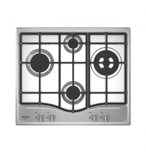 Hotpoint PCN R641N T IX HA Stainless steel Built-in 59 cm Gas 4 zone(s)