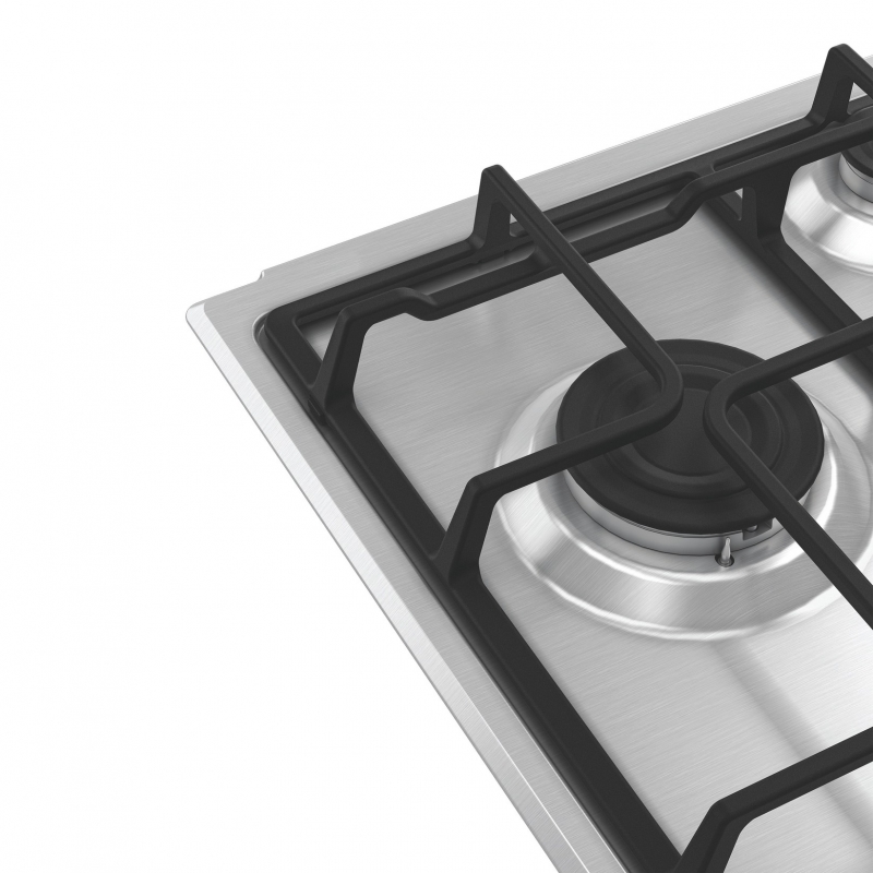 Hotpoint PCN R641N T IX HA Stainless steel Built-in 59 cm Gas 4 zone(s)