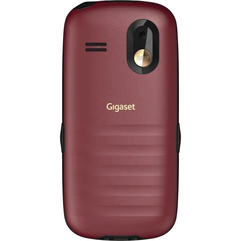 Gigaset GL30 5,59 cm (2.2") 106 g Rojo Teléfono para personas mayores