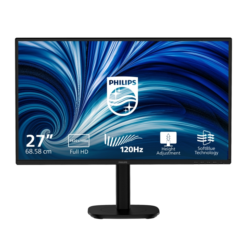 Philips 3000 series 27B2N3200A 61 écran plat de PC 68,6 cm (27") 1920 x 1080 pixels Full HD LCD Noir